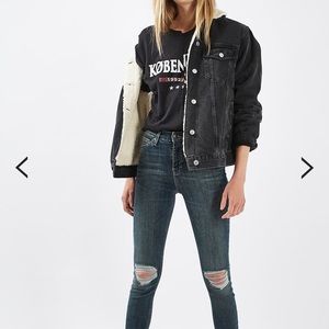 MOTO Denim Western Oversized Jacket WORN ONCE!